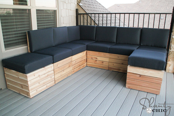 Best ideas about DIY Outdoor Seating
. Save or Pin DIY Modular Outdoor Seating Shanty 2 Chic Now.