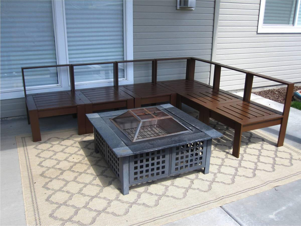 Best ideas about DIY Outdoor Sectional Plans
. Save or Pin Ana White Now.