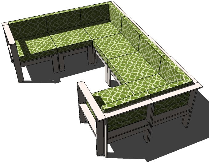 Best ideas about DIY Outdoor Sectional Plans
. Save or Pin Ana White Now.