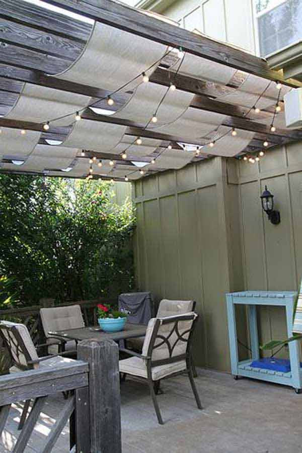 Best ideas about DIY Outdoor Shade Canopy
. Save or Pin 26 Breathtaking Yard and Patio String lighting Ideas Will Now.