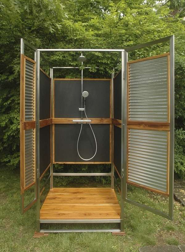 Best ideas about DIY Outdoor Shower Enclosure
. Save or Pin Outdoor shower enclosure ideas – fantastic showers for Now.