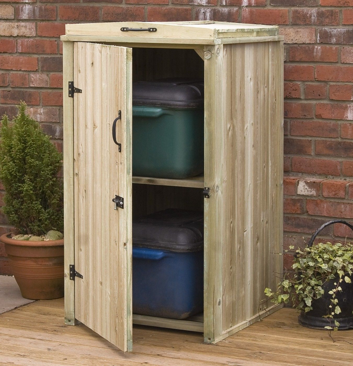 Best ideas about DIY Outdoor Storage Cabinet
. Save or Pin IKEA Storage Cabinet simple DIY wood outdoor storage Now.