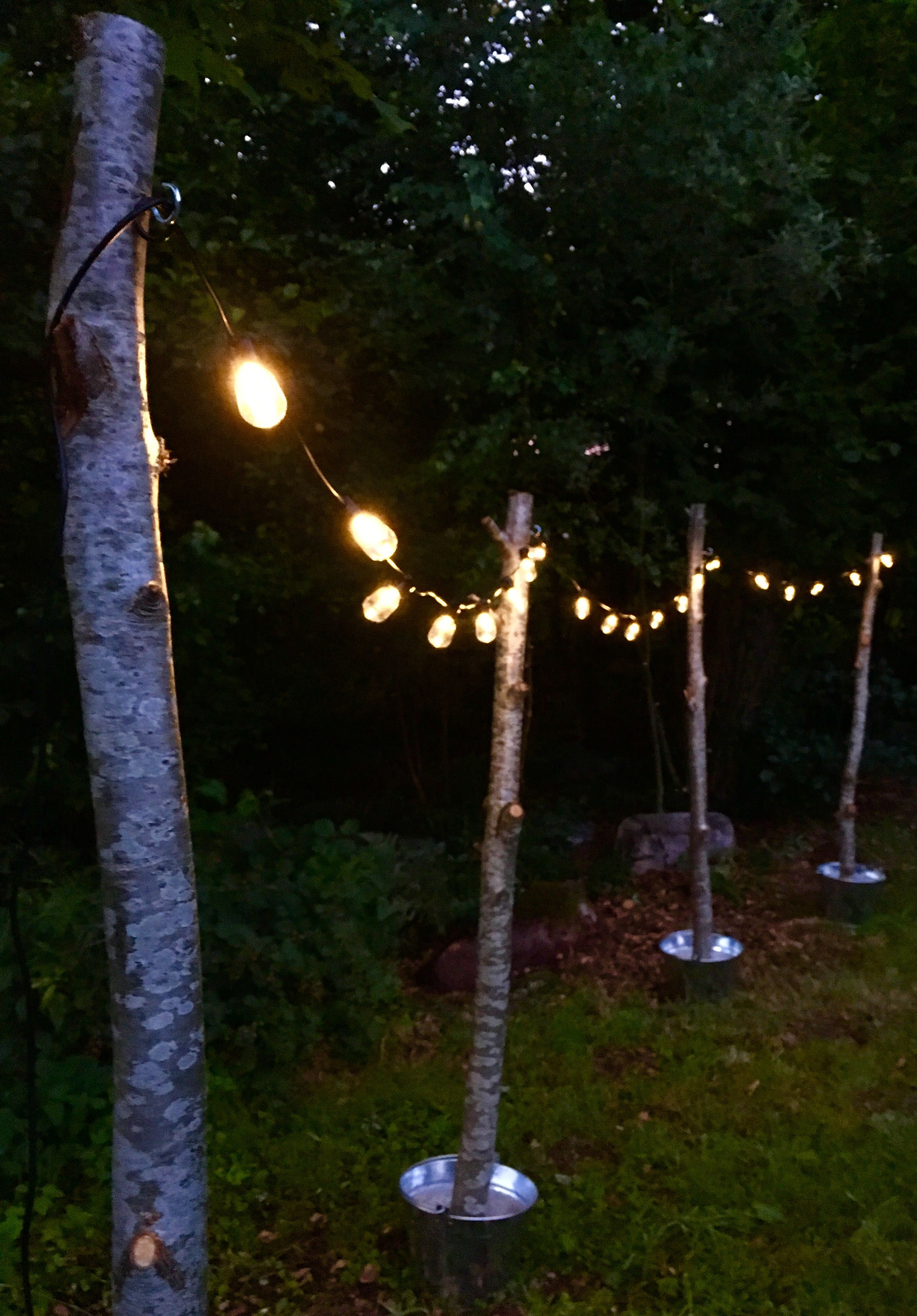 Best ideas about DIY Outdoor String Lights
. Save or Pin DIY tutorial string light poles Now.