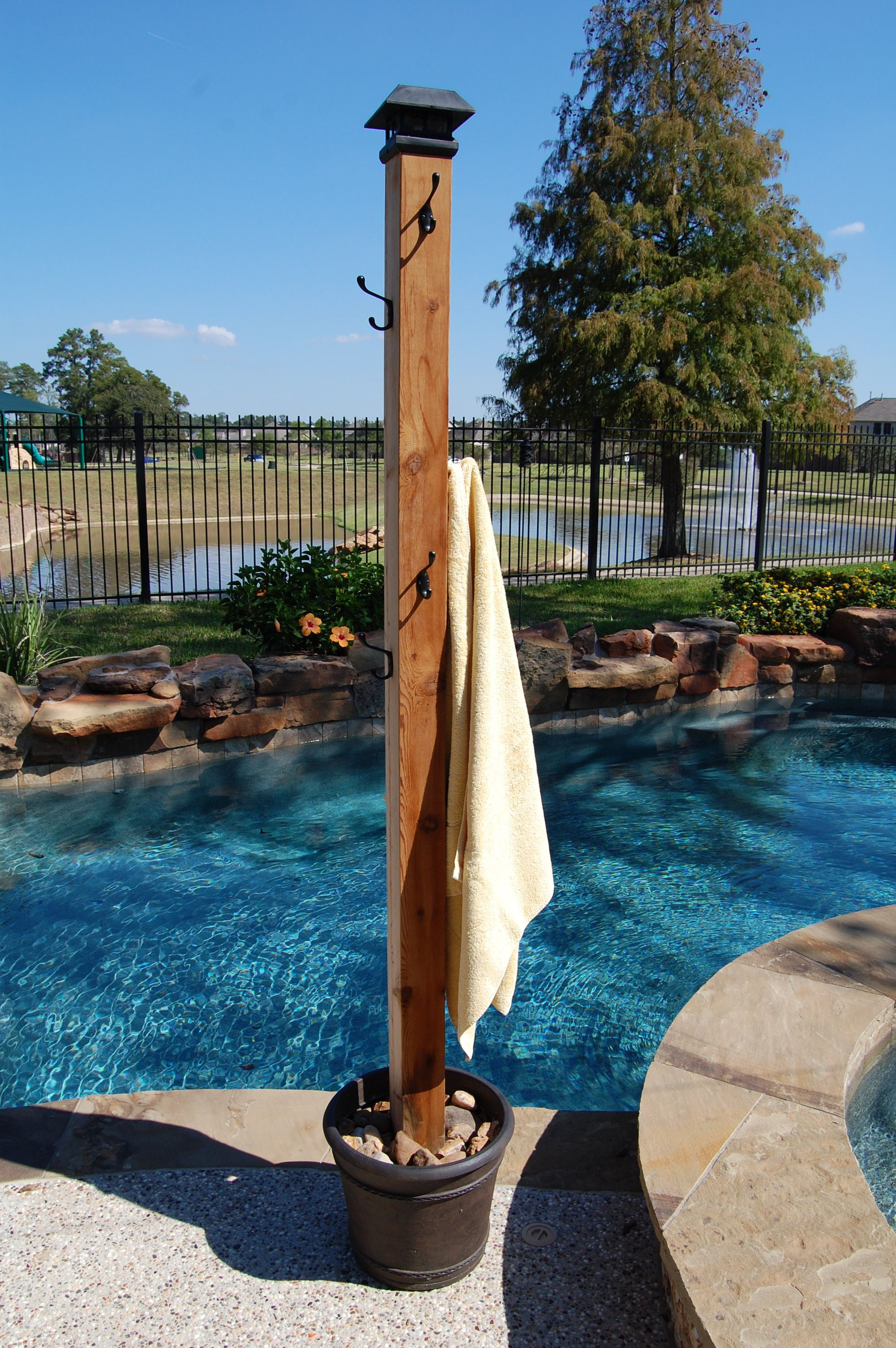 Best ideas about DIY Outdoor Towel Rack
. Save or Pin Poolside Towel Rack DIY Pinterest Now.