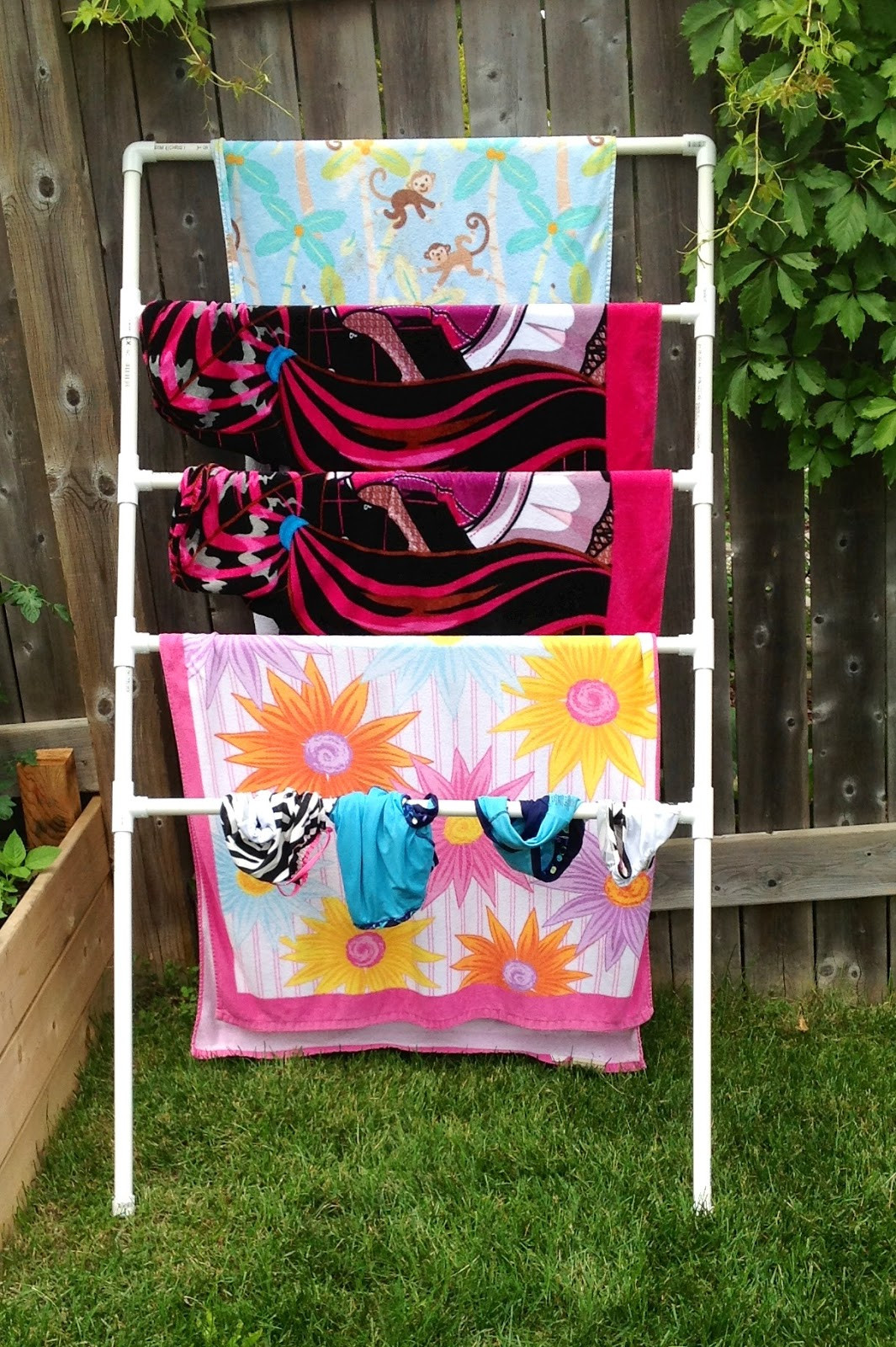 Best ideas about DIY Outdoor Towel Rack
. Save or Pin PVC towel rack Now.