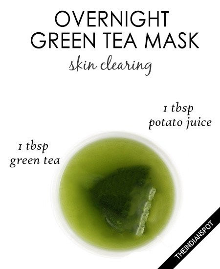 Best ideas about DIY Overnight Face Mask
. Save or Pin Overnight green tea mask for clear skin Now.