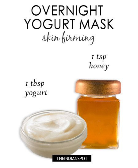 Best ideas about DIY Overnight Face Mask
. Save or Pin Overnight yogurt mask for glowing skin Now.