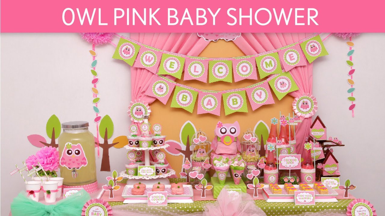 Best ideas about DIY Owl Baby Shower Decorations
. Save or Pin Owl Pink Baby Shower Ideas Owl Pink S23 Now.