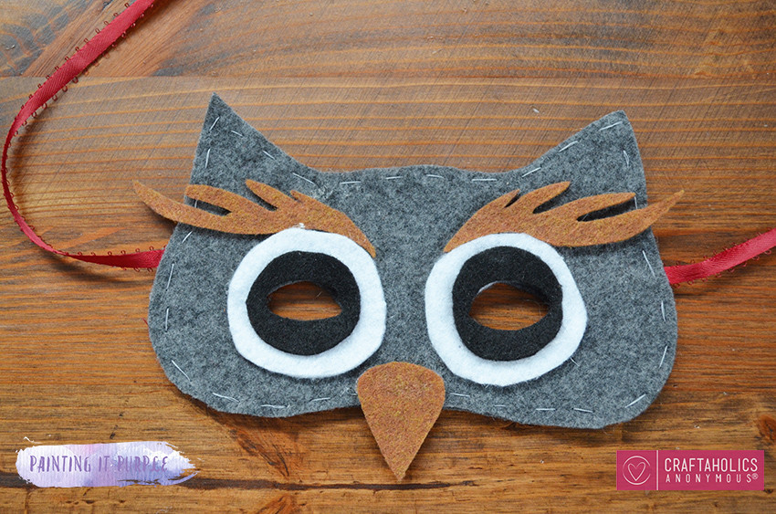 Best ideas about DIY Owl Mask
. Save or Pin Craftaholics Anonymous Now.
