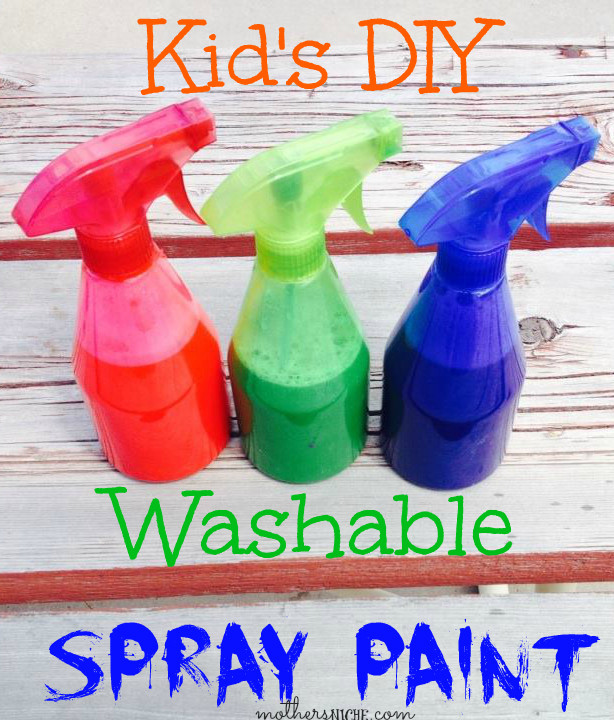 Best ideas about DIY Paint For Kids
. Save or Pin DIY Washable Spray Paint for Kids Cash Giveaway Now.
