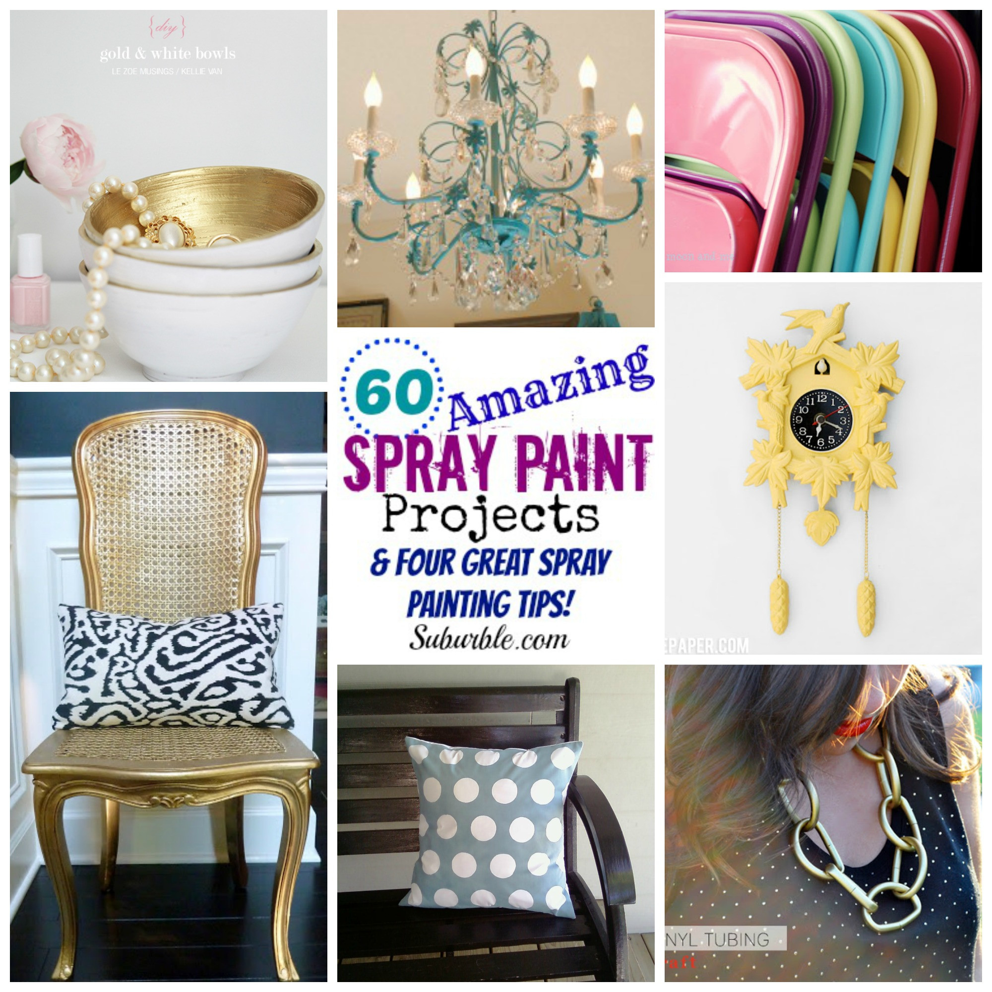 Best ideas about DIY Paint Projects
. Save or Pin 60 Amazing Spray Paint Projects & Four Great Spray Now.