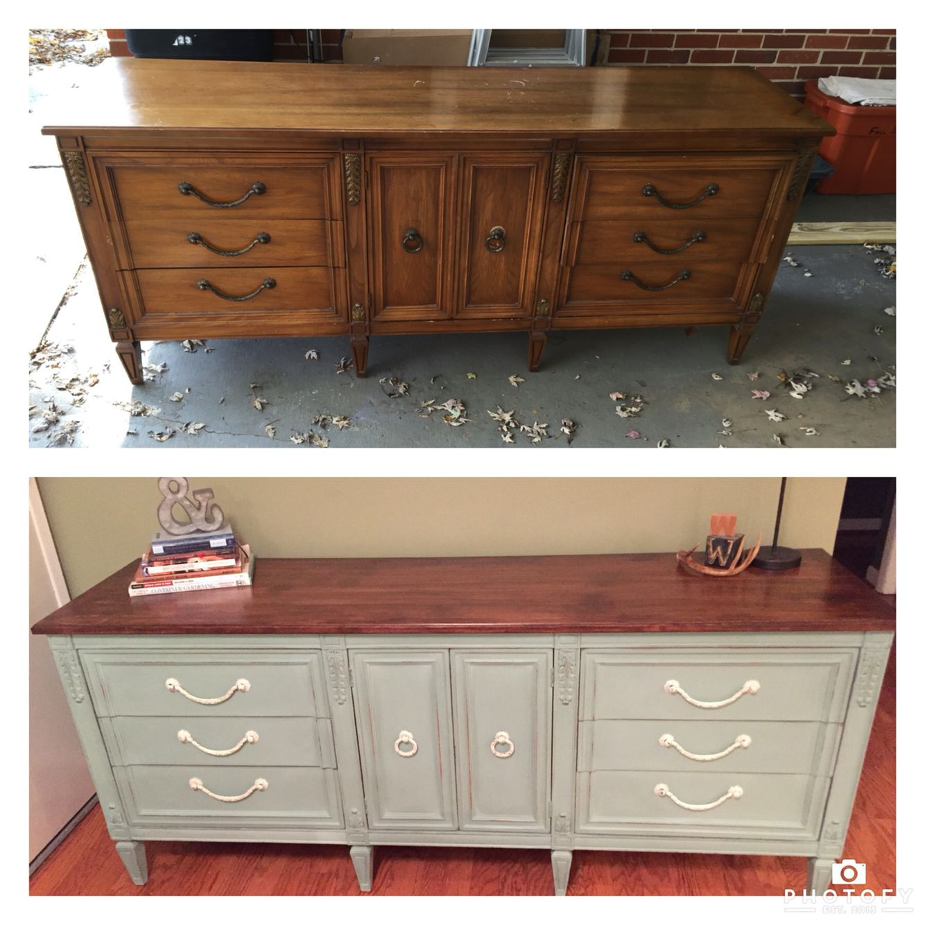 Best ideas about DIY Painted Dresser
. Save or Pin Annie Sloan chalk painted dresser DIY before and after Now.