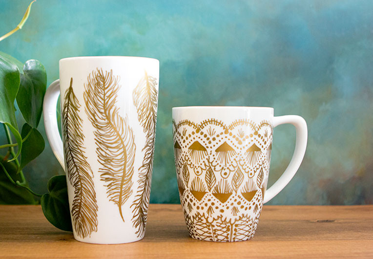Best ideas about DIY Painted Mugs
. Save or Pin DIY Mug Makeover – SISOO Now.