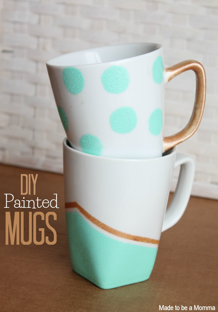 Best ideas about DIY Painted Mugs
. Save or Pin Diy Painted Mugs Made To Be A Momma Now.