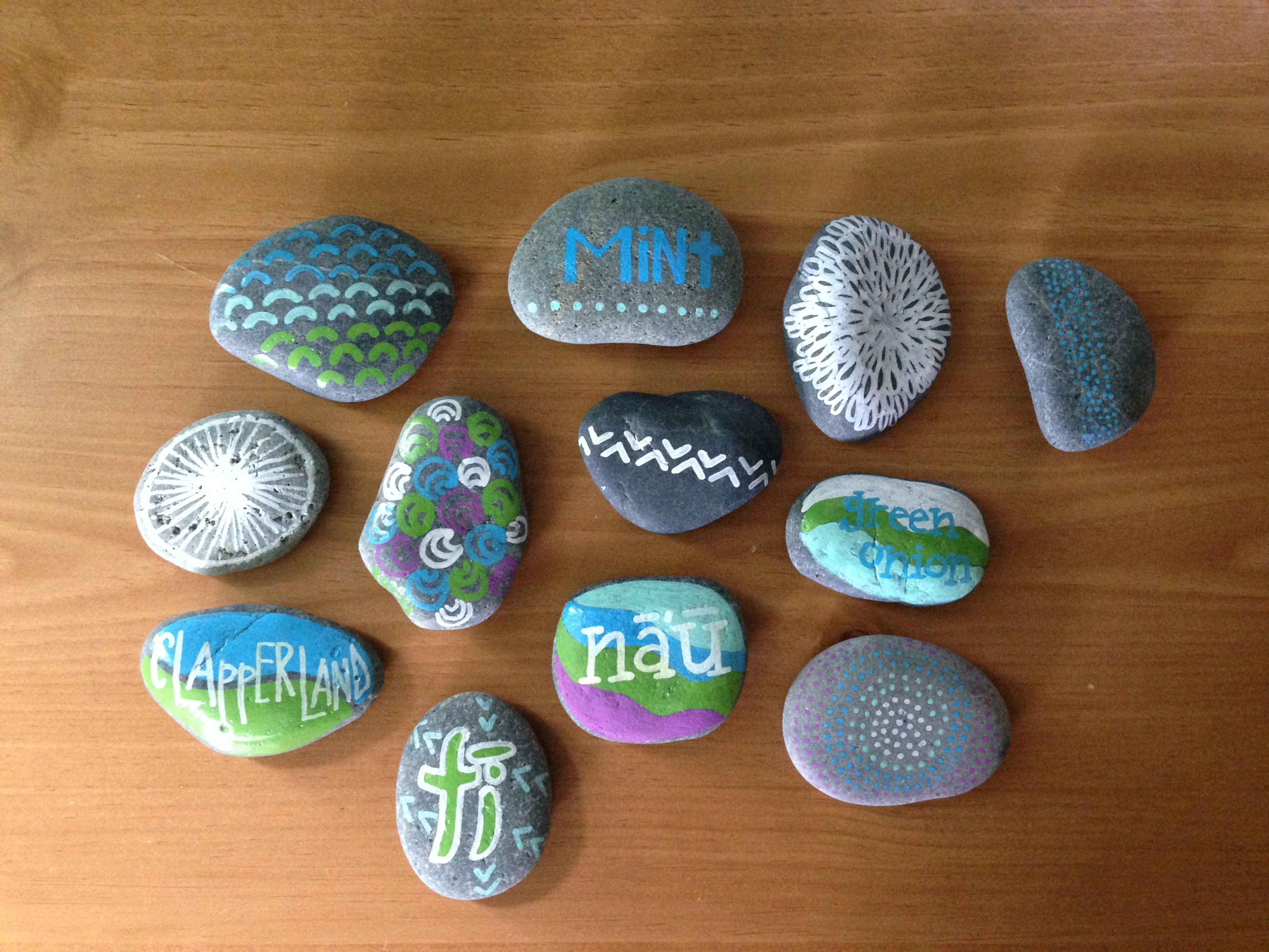 Best ideas about DIY Painted Rocks
. Save or Pin DIY Hand Painted Garden Rocks – hawaiianstylehale Now.