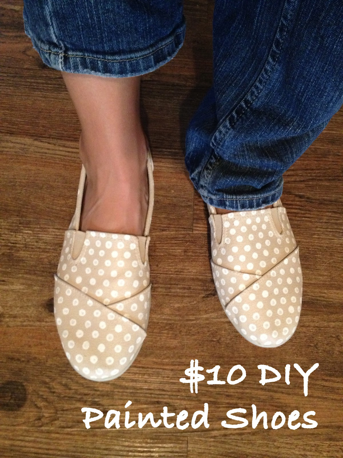 Best ideas about DIY Painted Shoes
. Save or Pin The Happy Homebo s $10 DIY Painted Shoes [Faux Toms] Now.