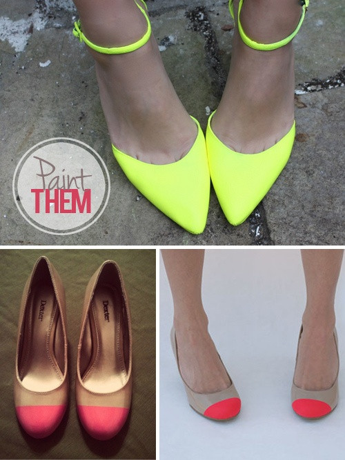 Best ideas about DIY Painted Shoes
. Save or Pin 13 Easy DIY Fashion Projects for Summer and Fall XEN life Now.