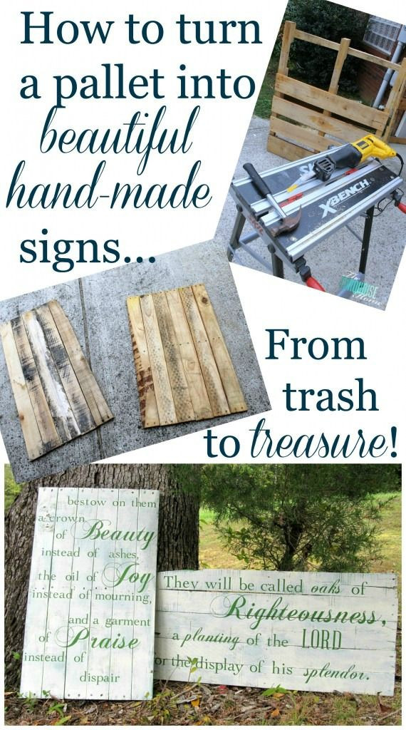Best ideas about DIY Painted Wood Signs
. Save or Pin DIY Hand Painted Pallet Signs Now.