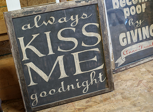 Best ideas about DIY Painted Wood Signs
. Save or Pin DIY Rustic Hand Painted Signs from Reclaimed Wood 1 Now.