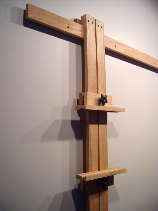 Best ideas about DIY Painting Easel
. Save or Pin Close Up of Wall Easel Mast DIY Space Saver Now.