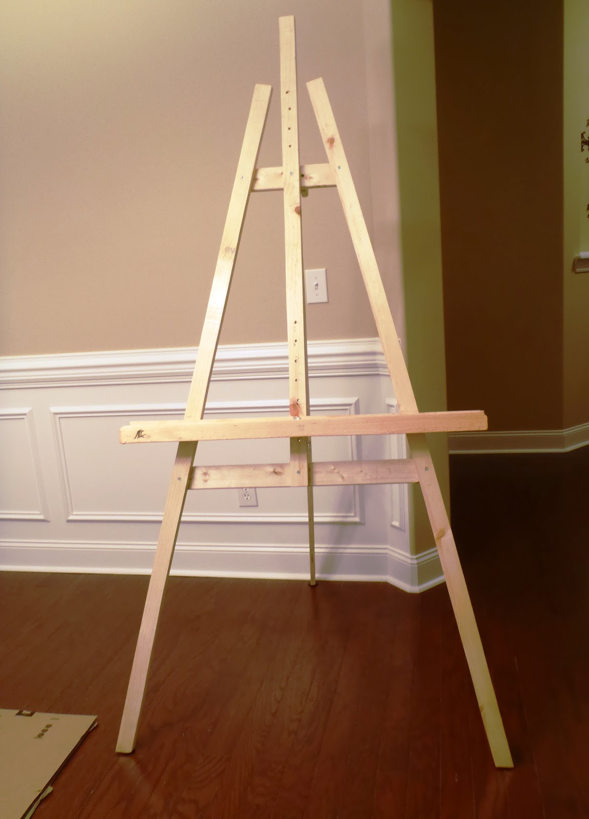 Best ideas about DIY Painting Easel
. Save or Pin Lazy Liz on Less Build a Cheap Quick and Easy Artist Easel Now.