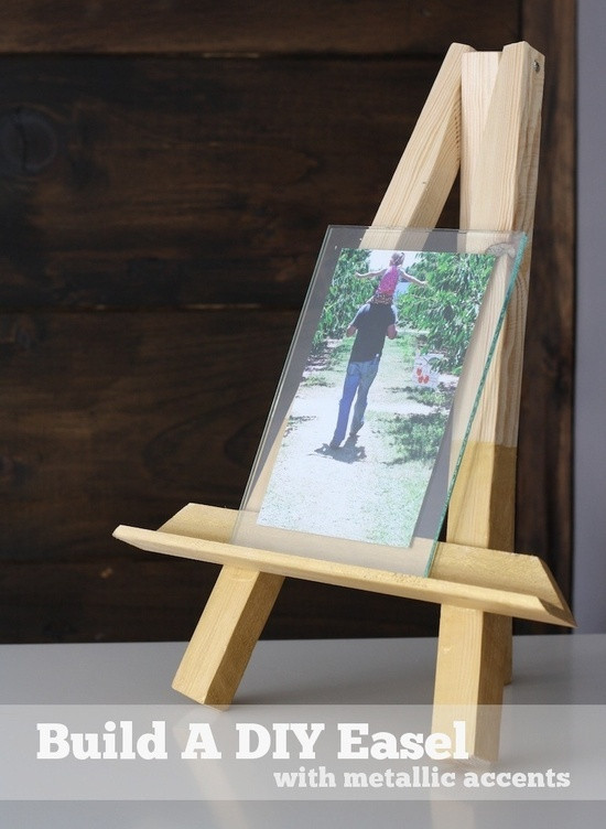 Best ideas about DIY Painting Easel
. Save or Pin Propped And Metallic home Now.