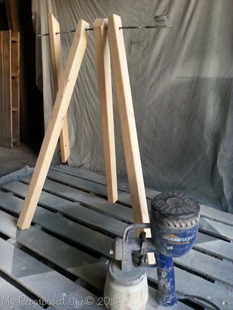 Best ideas about DIY Painting Easel
. Save or Pin Craft Show Display Easel My Repurposed Life Now.