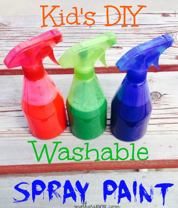 Best ideas about DIY Painting For Kids
. Save or Pin DIY Washable Spray Paint for Kids Cash Giveaway Now.