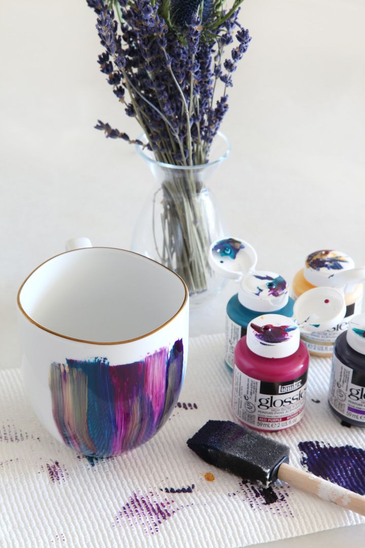 Best ideas about DIY Painting Mugs
. Save or Pin DIY Mug Painting with mugs from Goodwill Visit Now.