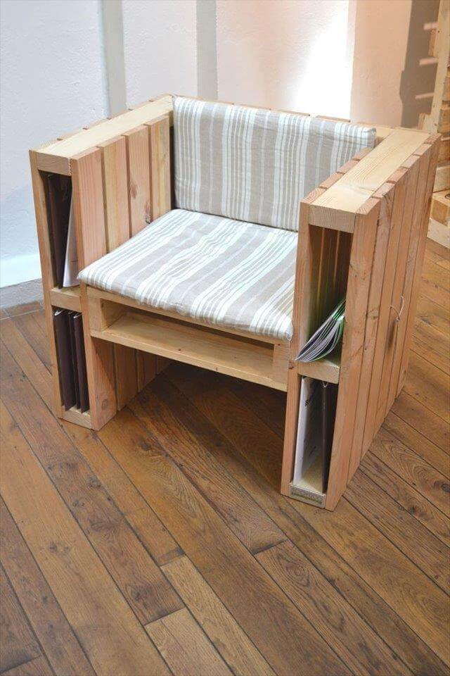 Best ideas about DIY Pallet Chair
. Save or Pin DIY Top 10 Recycled Pallet ideas and Projects Now.