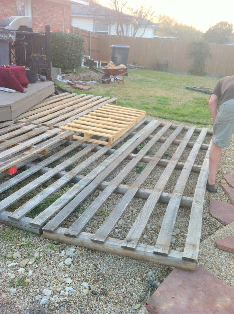 Best ideas about DIY Pallet Deck
. Save or Pin Remodelaholic Now.