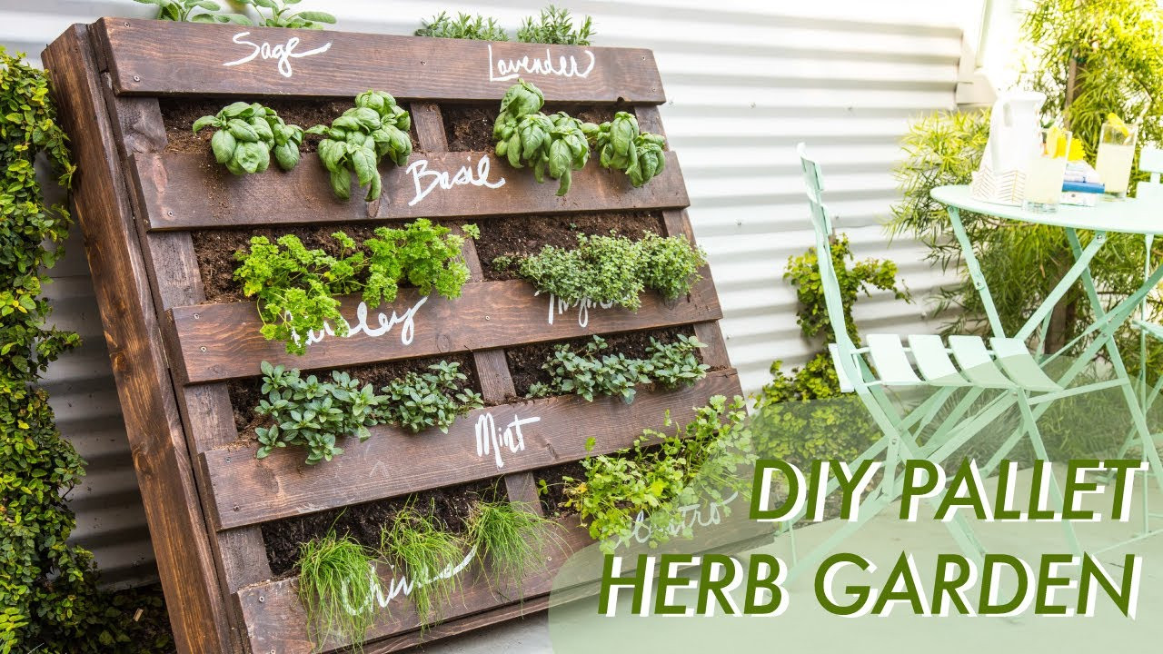 Best ideas about DIY Pallet Gardens
. Save or Pin DIY Shipping Pallet Herb Garden Now.