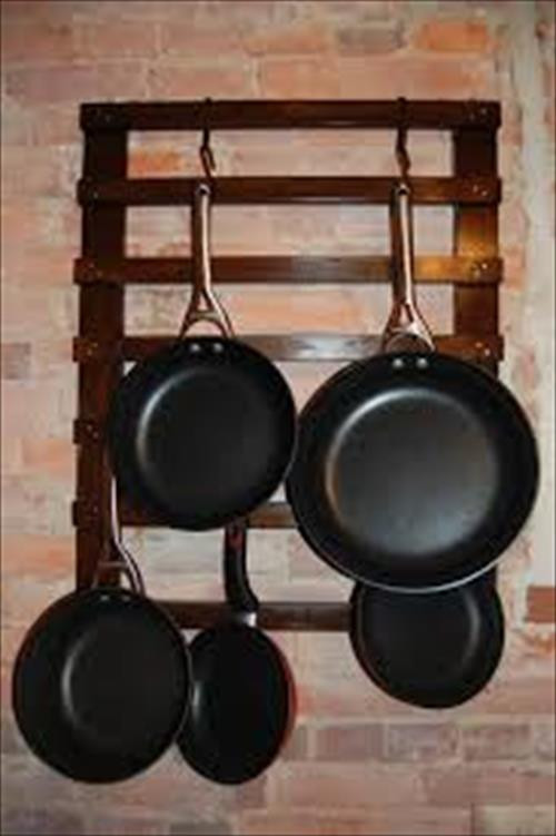 Best ideas about DIY Pan Rack
. Save or Pin DIY Pallet Pan Holder Now.