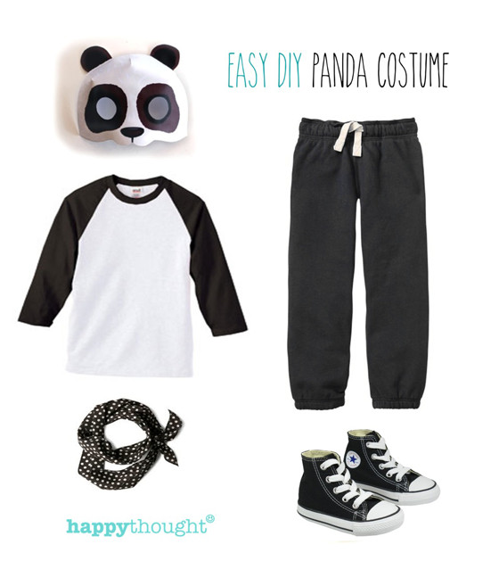 Best ideas about DIY Panda Costume
. Save or Pin Simple DIY mask ideas Easy fun dress up Animal costume Now.