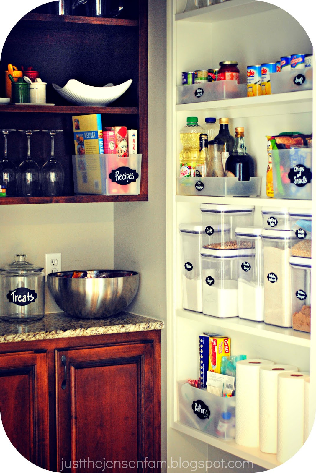 Best ideas about DIY Pantry Organization
. Save or Pin Just the Jensen Family DIY Pantry Organization Now.