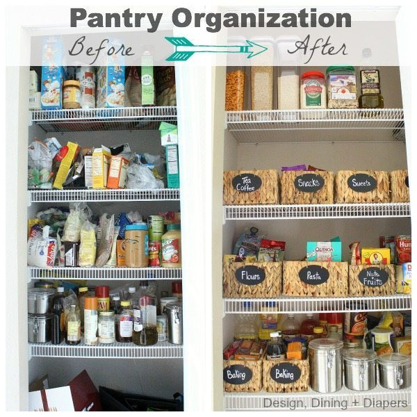 Best ideas about DIY Pantry Organization
. Save or Pin My New Pantry Organization System Now.