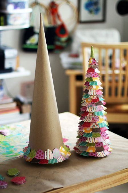 Best ideas about DIY Paper Christmas Tree
. Save or Pin Cute Easy DIY Paper Christmas Trees s and Now.