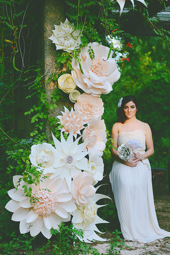 Best ideas about DIY Paper Flowers Wedding
. Save or Pin Giant paper flower wedding inspiration Now.