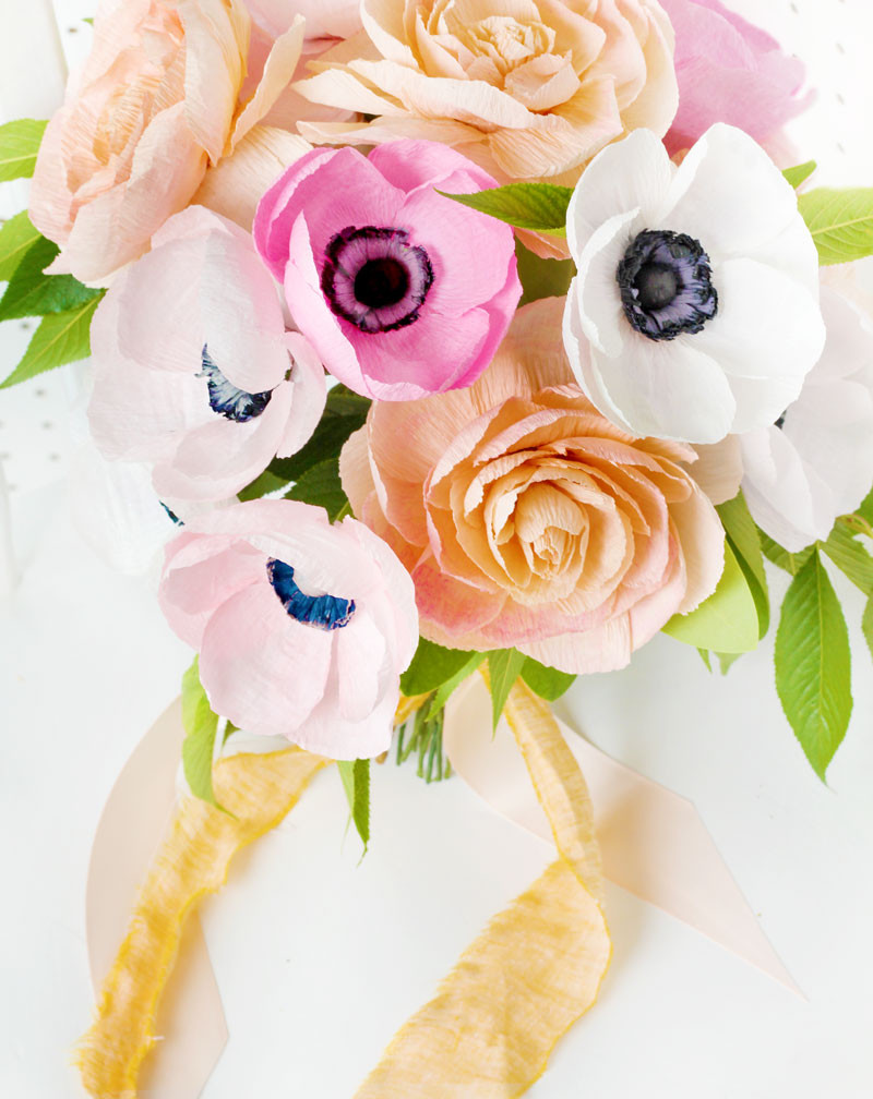Best ideas about DIY Paper Flowers Wedding
. Save or Pin DIY Paper Flower Wedding Bouquet Now.