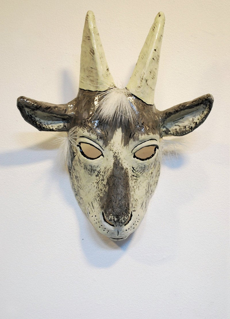 Best ideas about DIY Paper Mache Mask
. Save or Pin Paper mache goat mask Now.