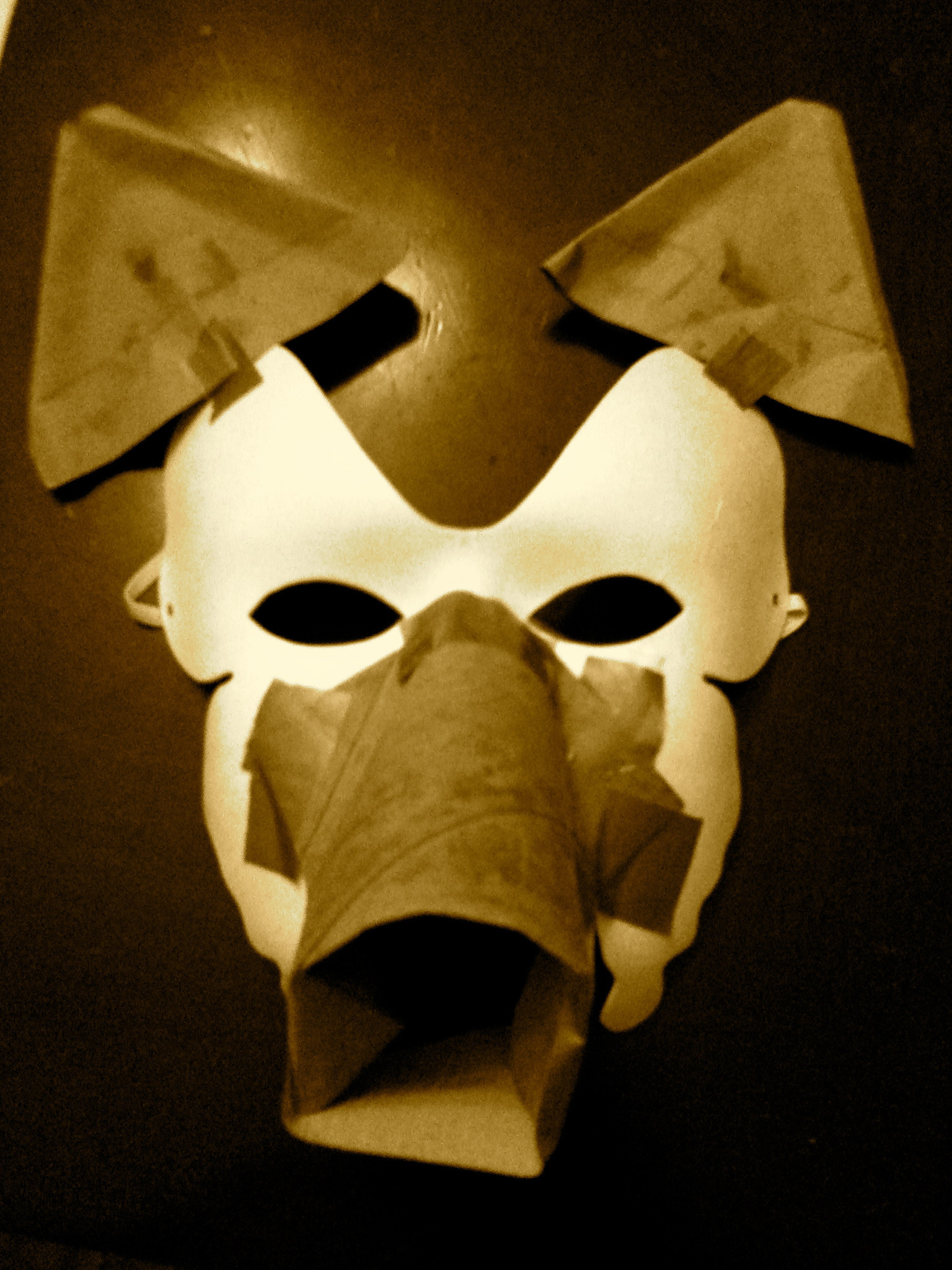 Best ideas about DIY Paper Mache Mask
. Save or Pin DIY Papier mâché wolf mask Now.
