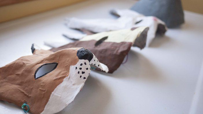 Best ideas about DIY Paper Mache Mask
. Save or Pin DIY Paper Mache Animal Masks Ambeau Now.