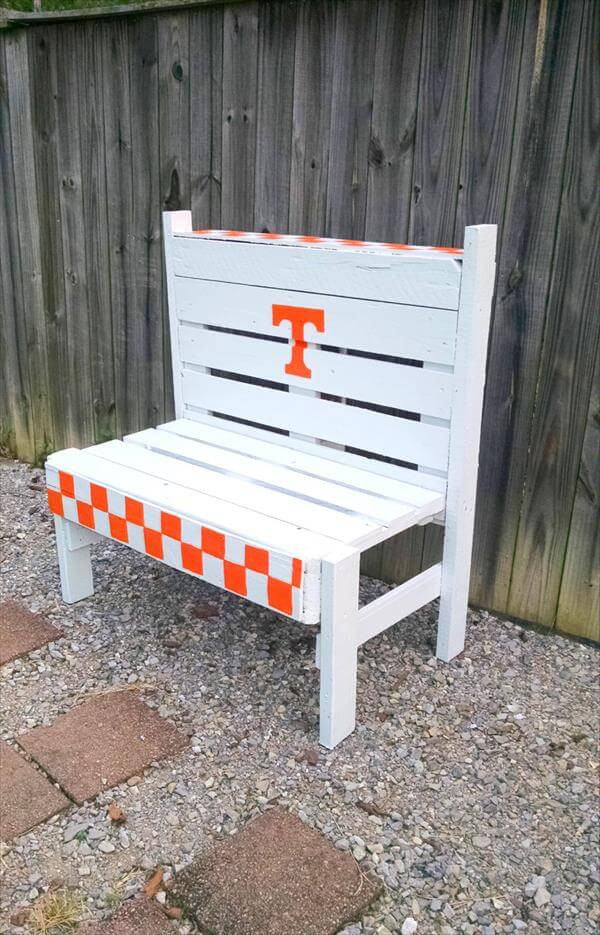 Best ideas about DIY Park Bench
. Save or Pin DIY Wood Pallet Park Bench Now.