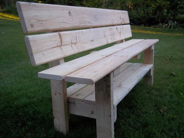 Best ideas about DIY Park Bench
. Save or Pin DIY Wood Pallet Park Bench Now.