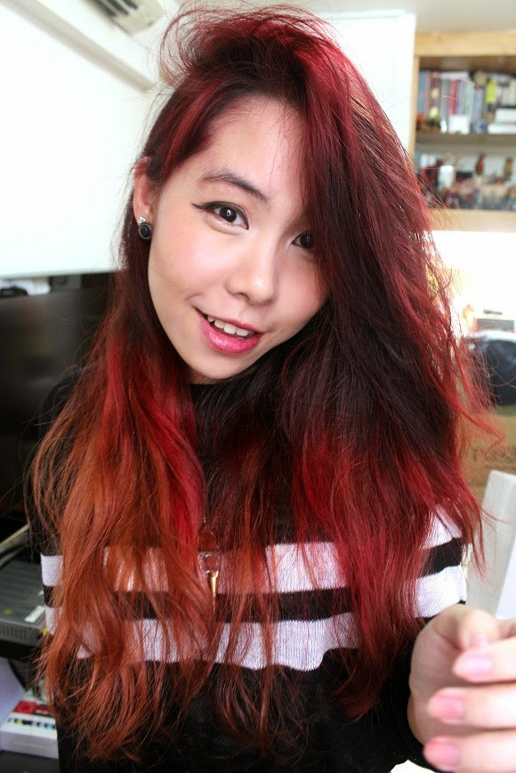 Best ideas about DIY Pastel Hair
. Save or Pin Melody DIY Gra nt Red Hair w Pastel Pink Now.