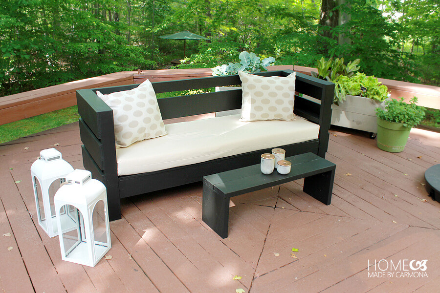 Best ideas about DIY Patio Couch
. Save or Pin Outdoor Furniture Build Plans Home Made By Carmona Now.