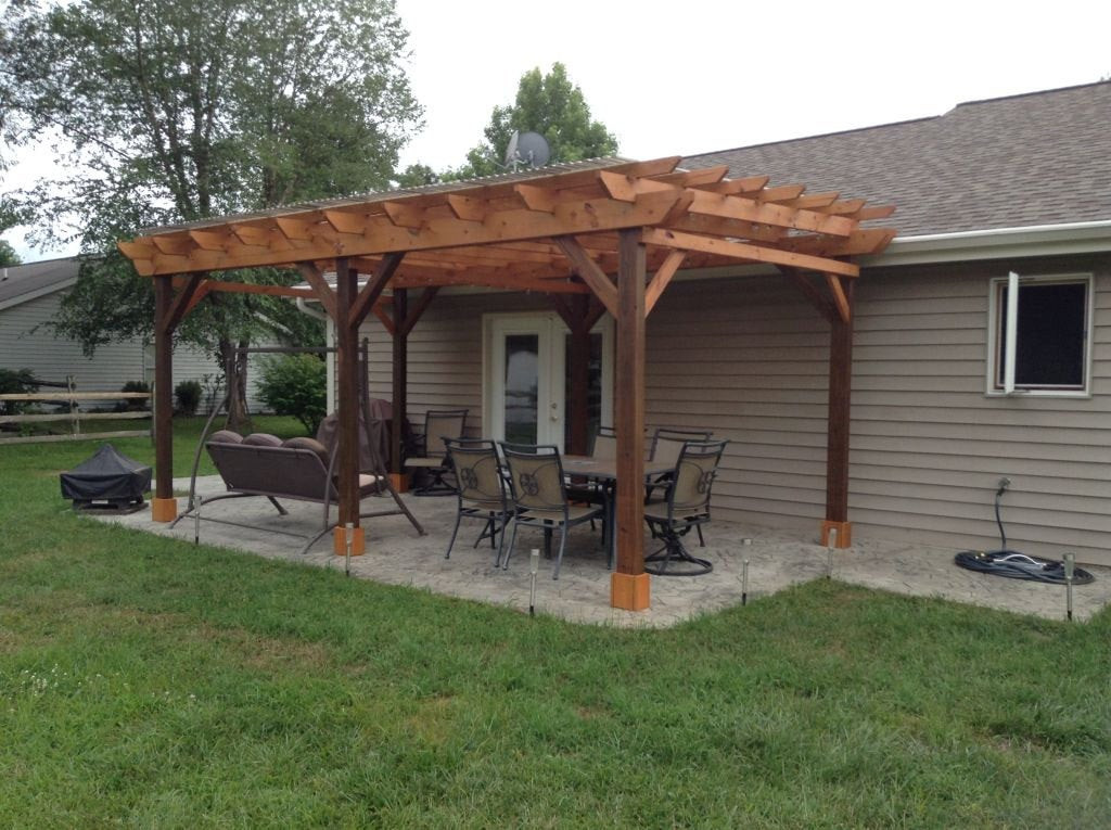 Best ideas about DIY Patio Covers Plans
. Save or Pin Covered Pergola Plans 12x18 Outside Patio Wood Design Now.