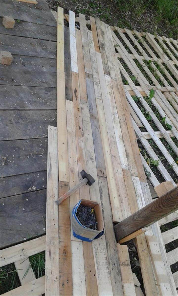 Best ideas about DIY Patio Deck
. Save or Pin Pallet Deck DIY Patio Furniture Now.