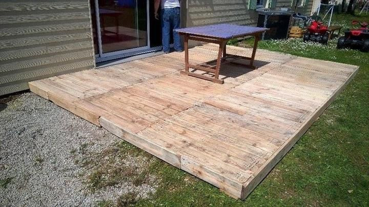 Best ideas about DIY Patio Deck
. Save or Pin how to build pallet deck Outdoors Now.