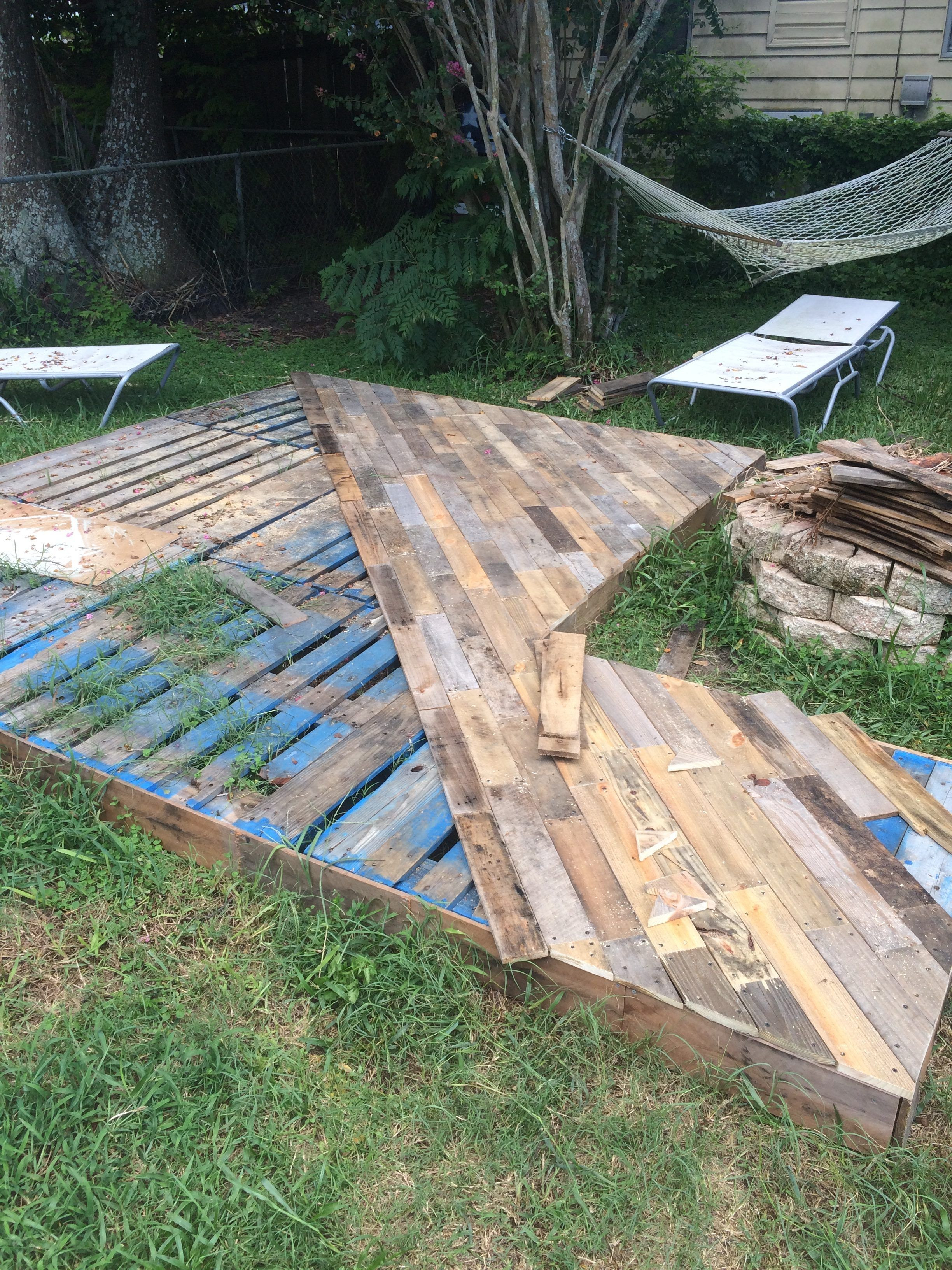 Best ideas about DIY Patio Deck
. Save or Pin Patio Deck Out 25 Wooden Pallets Now.